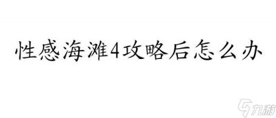 ​性感海滩4攻略后怎么办 - 最全攻略及解决方案