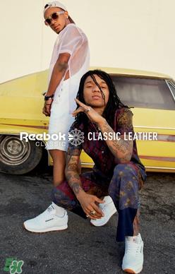 reebok黑色披头士联名classic leather运动鞋怎么样_好看吗？