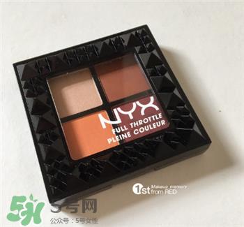 NYX铆钉盘日常妆容教程 NYX color riot眼影盘教程