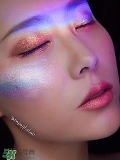 makeup revolution独角兽彩虹高光色号试色