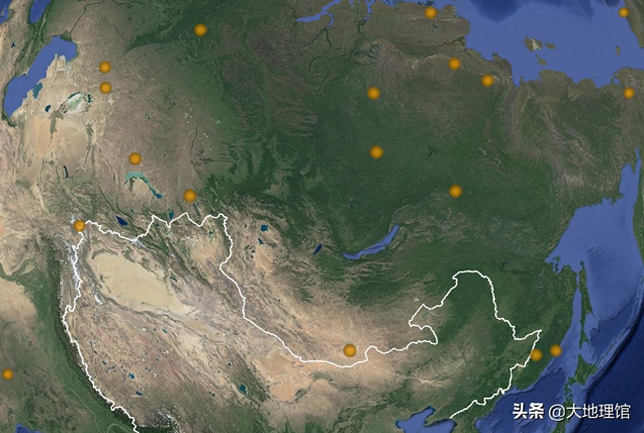 高清照片欣赏地球上的陨石坑，你觉得哪个国家的最壮观？